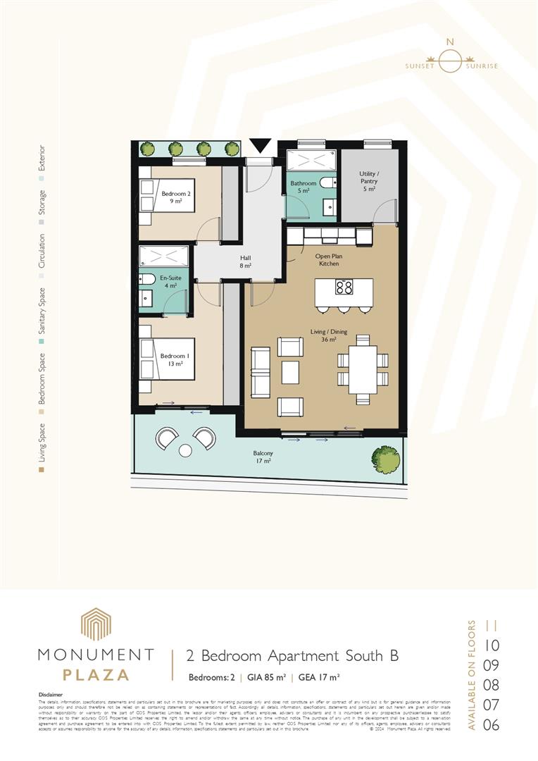 Image of Apartment - 2 Bedrooms - 1 Bathrooms for Sale in Monument Plaza-Gibraltar, Image 11